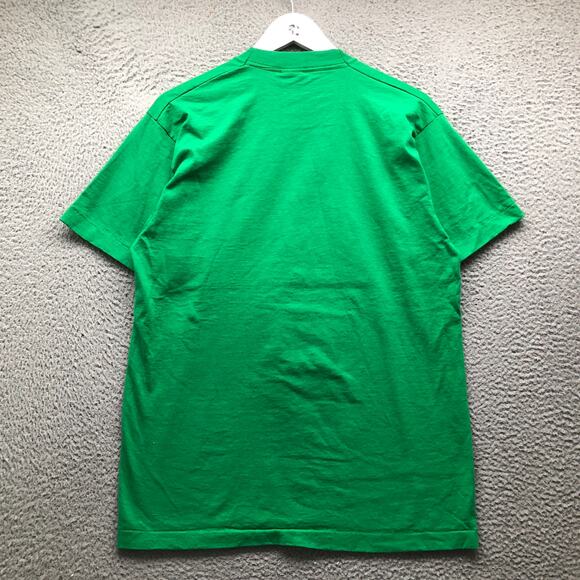 Vintage 90s Jameson Irish Whiskey Alcohol T-Shirt Mens Large Single Stitch Green - Picture 5 of 8